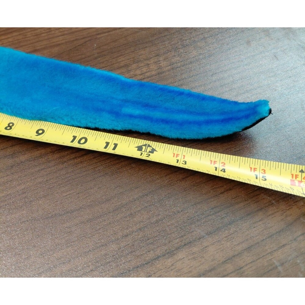 Vtg 2000 Hansa Thomas Boland Co Blue Macaw Parrot Plush Stuffed Animal - Picture 9 of 9